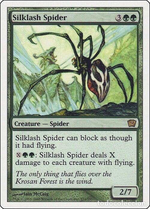 Trading Cards: Carta MTG-Ragno Setafrusta-Nona Edizione-N.235-ITA-EX- - Magic the Gathering