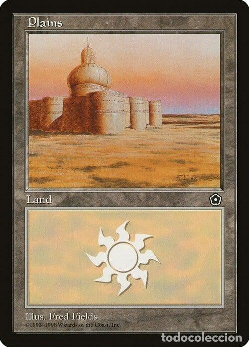 Trading Cards: Carta MTG-Pianura (V.2)-Portal Seconda Era-N.085-ITA-Good- - Magic the Gathering