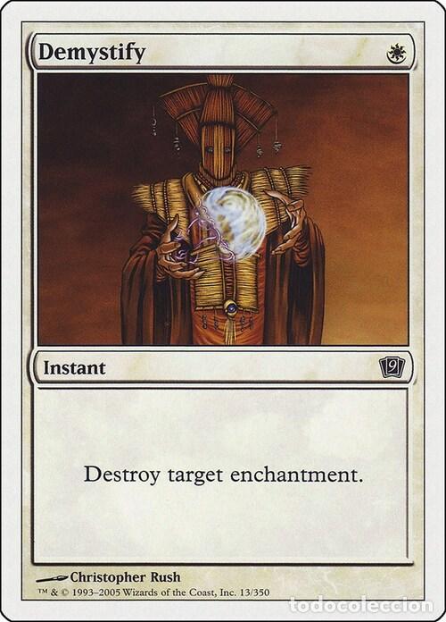Trading Cards: Carta MTG-Demistificare-Nona Edizione-N.017-ITA-EX- - Magic the Gathering