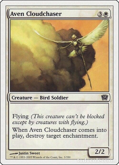 Trading Cards: Carta MTG-Caccianubi Aviano-Nona Edizione-N.013-ITA-EX- - Magic the Gathering