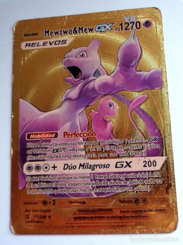 carta card pokemon gold dorada oro - mewtwo & m - Buy Antique trading cards on todocoleccion carta card pokemon gold dorada oro - mewtwo & m - Buy Antique trading cards on todocoleccion