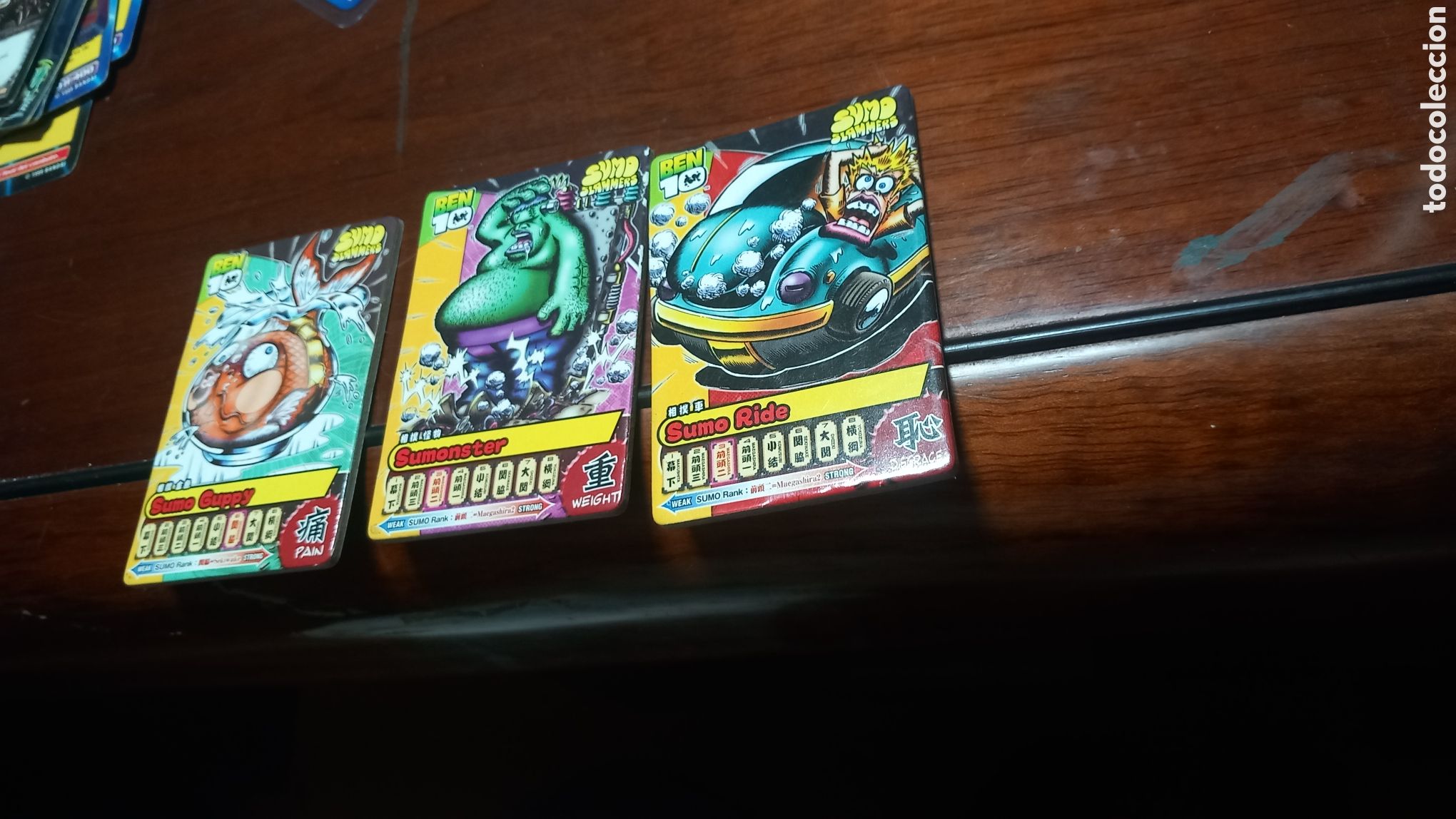 Trading cards: Sumo Slammers Lote . . - Foto 1