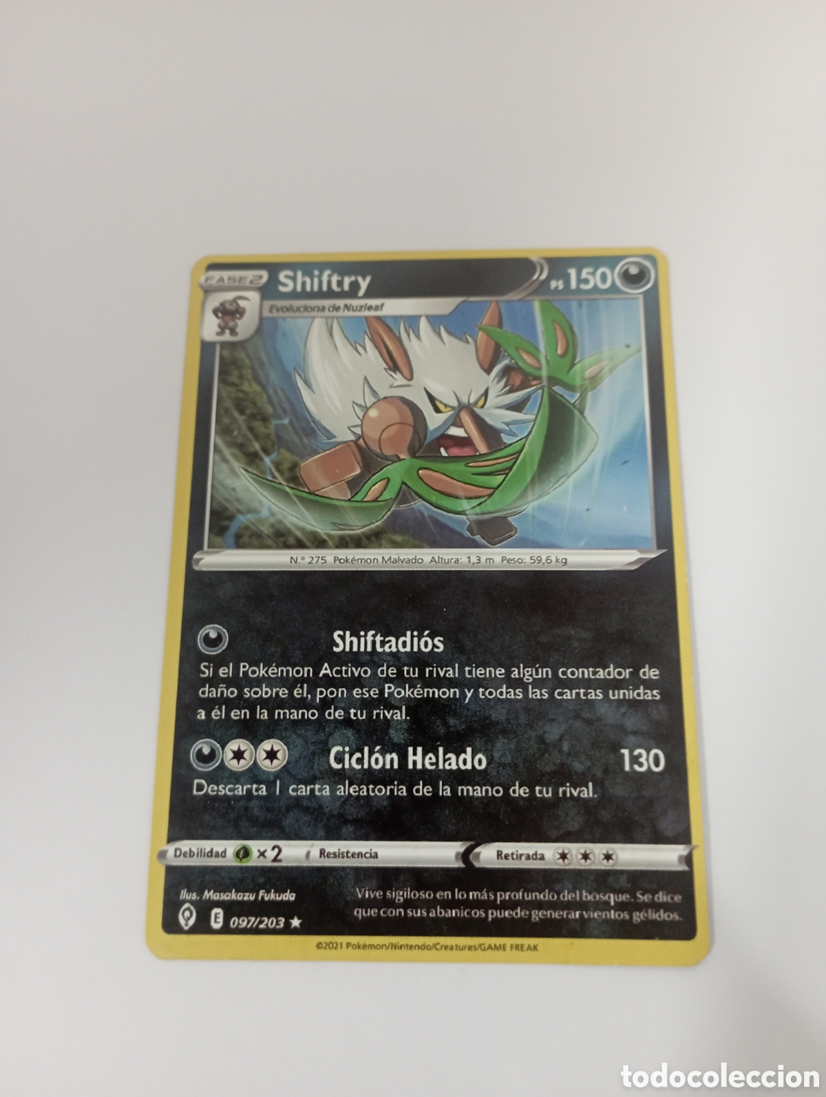 Trading cards: POKEMON CARD SHIFTRY CARTA POKEMON - Foto 1