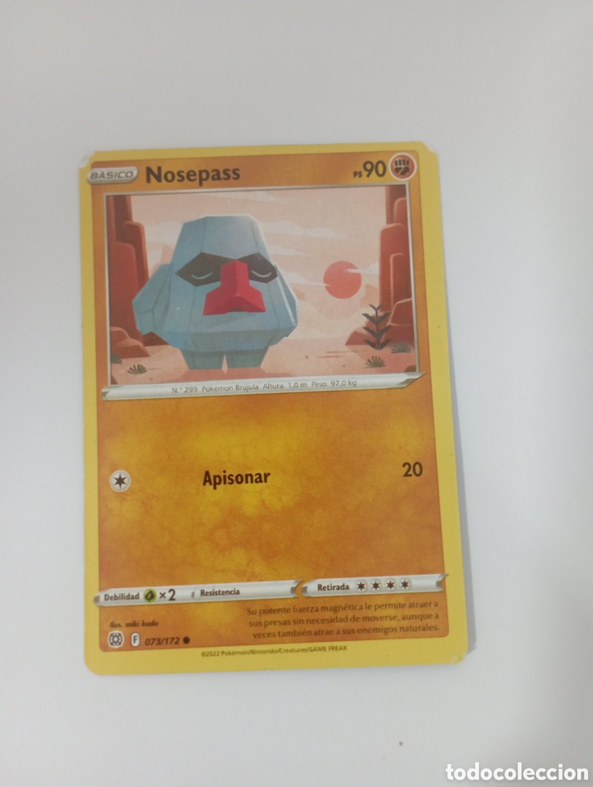 nosepass pokemon card Nosepass EX Deoxy NM, 42/107 Pokemon Card main image 0