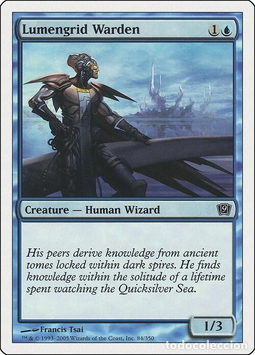 Trading Cards: Carta MTG-Guardiano del Lumengrid-Nona Edizione-N.084-ITA-EX- - Magic the Gathering