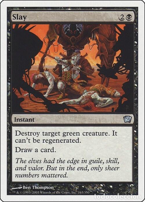 Trading Cards: Carta MTG-Massacrare-Nona Edizione-N.148-ITA-EX- - Magic the Gathering