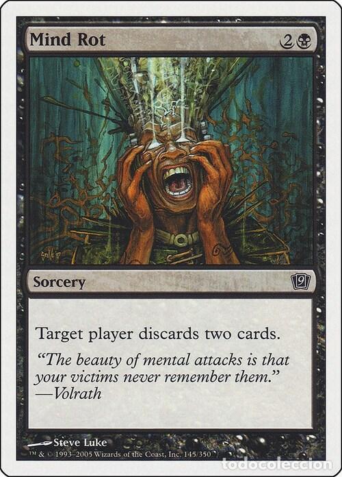 Trading Cards: Carta MTG-Cancrena della Mente-Nona Edizione-N.145-ITA-Good- - Magic the Gathering