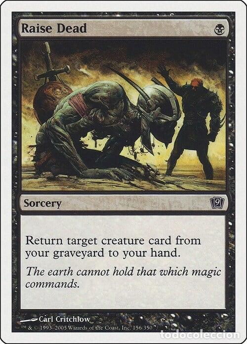 Trading Cards: Carta MTG-Risveglio dei Morti-Nona Edizione-N.160-ITA-EX- - Magic the Gathering