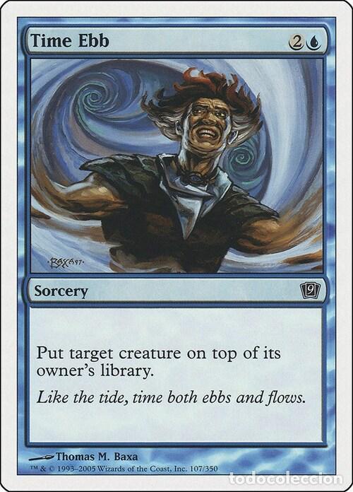 Trading Cards: Carta MTG-Riflusso Temporale-Nona Edizione-N.099-ITA-EX- - Magic the Gathering