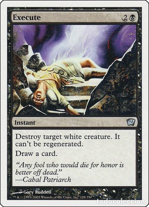 Trading Cards: Carta MTG-Giustiziare-Nona Edizione-N.153-ITA-EX- - Magic the Gathering