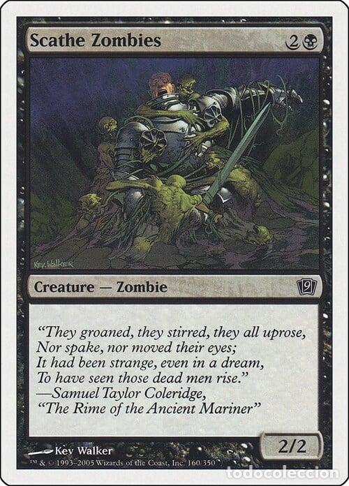 Trading Cards: Carta MTG-Zombi della Distruzione-Nona Edizione-N.160-ITA-EX- - Magic the Gathering