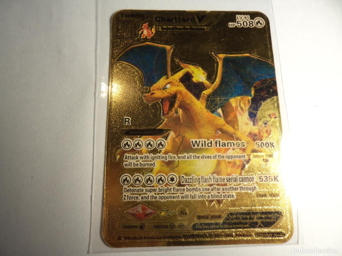 pokemon card game maker Shiny Charizard V Full Art