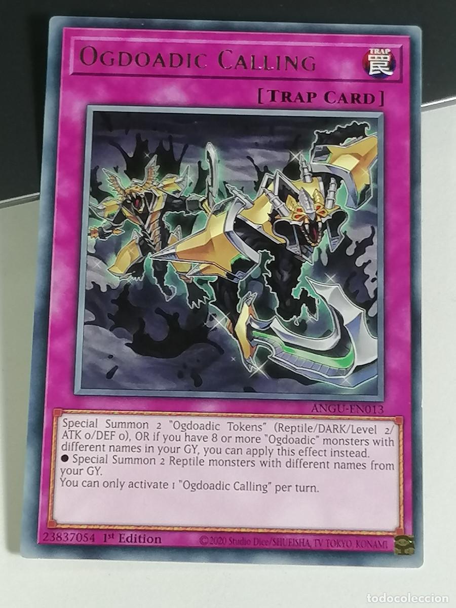 YuGiOh OGDOADIC CALLING ANGU-EN013 1st EDITION KONAMI 2020