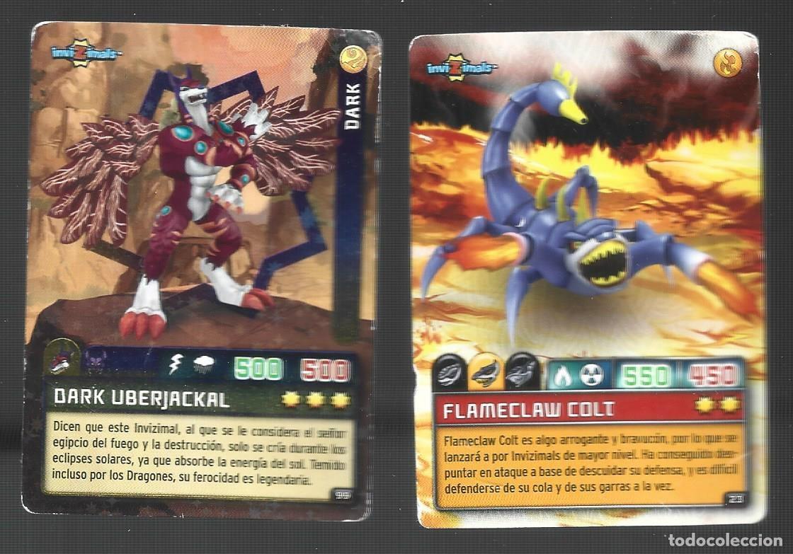 Trading cards: 2 cartas inviZimals 7/10 - Foto 1