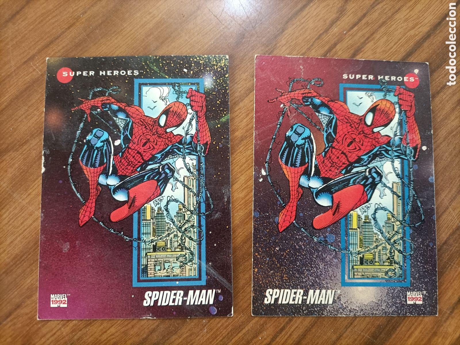 Trading cards: Spider man n&deg;1 prototype Marvel 1992 - Foto 1