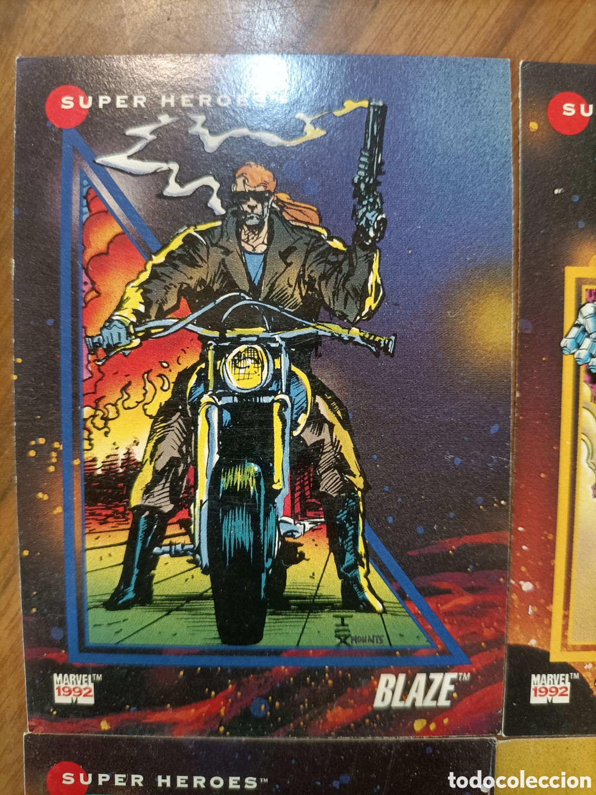 Trading cards: Super h&eacute;roes Marvel 1992 - Foto 2