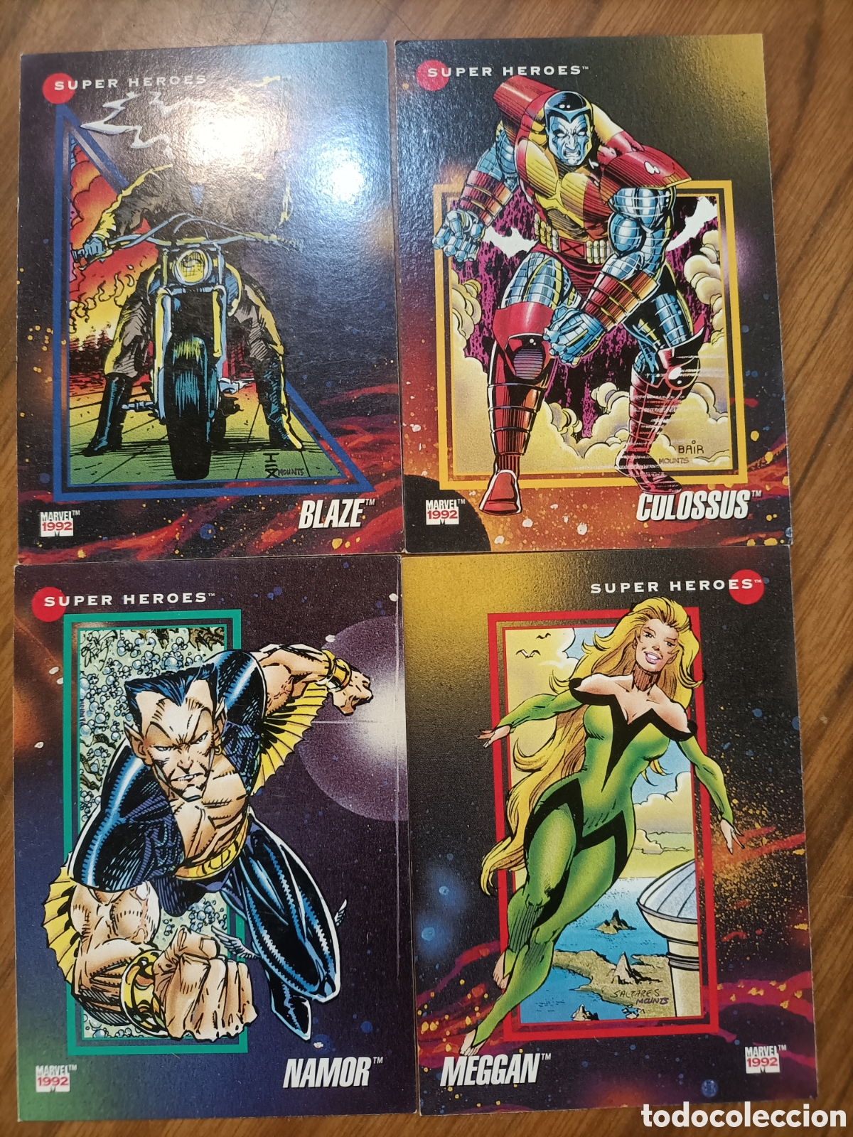 Trading cards: Super h&eacute;roes Marvel 1992 - Foto 1