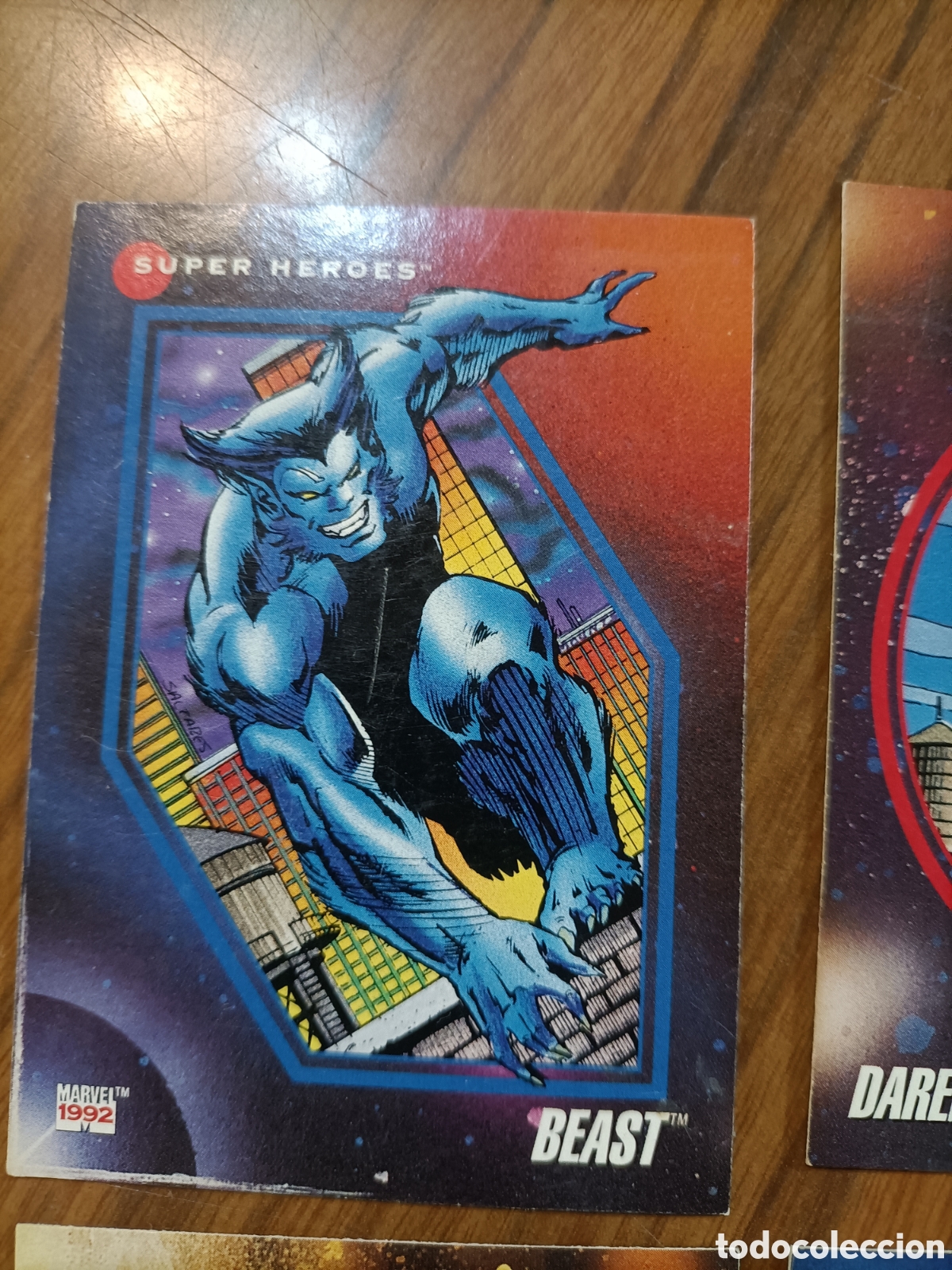 Trading cards: Super h&eacute;roes Marvel 1992 - Foto 2