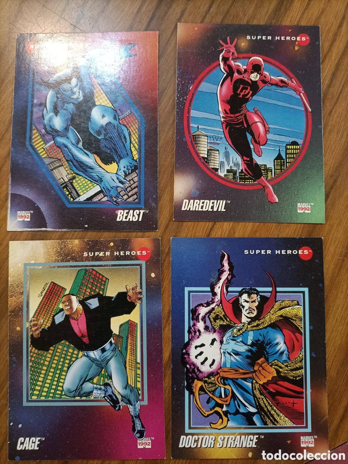 Trading cards: Super h&eacute;roes Marvel 1992 - Foto 1