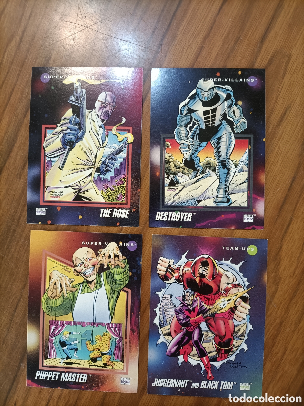 Trading cards: Super h&eacute;roes Marvel 1992 - Foto 1