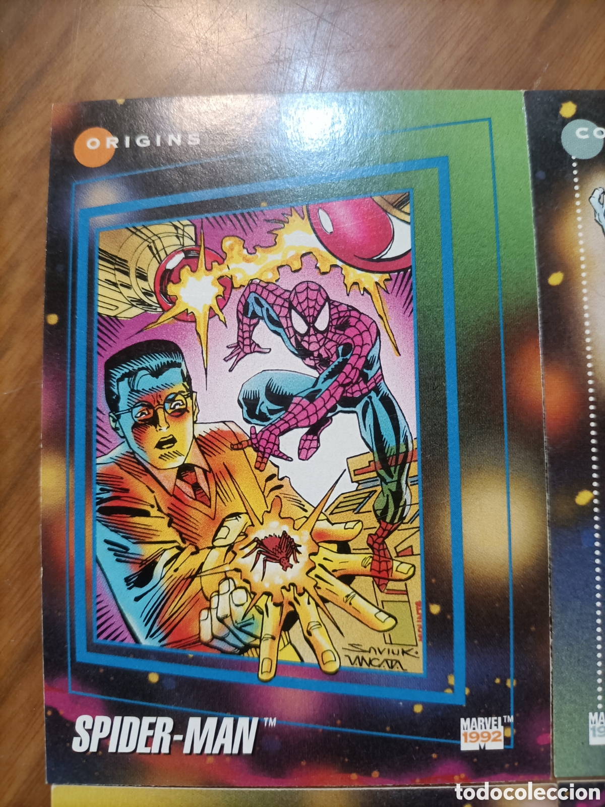 Trading cards: Super h&eacute;roes Marvel 1992 - Foto 2