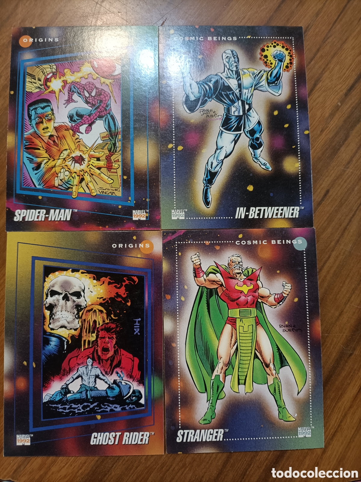 Trading cards: Super h&eacute;roes Marvel 1992 - Foto 1