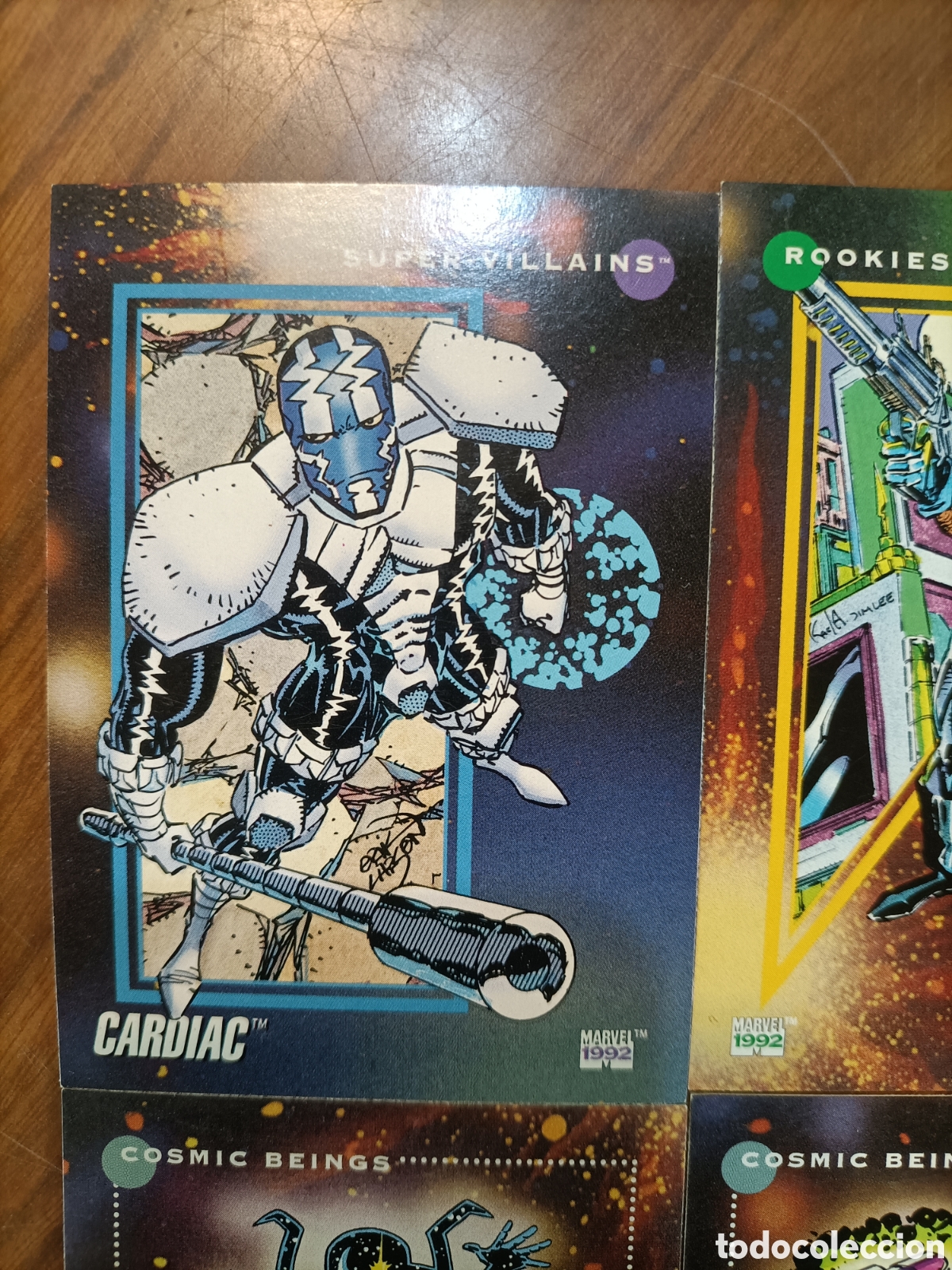 Trading cards: Super h&eacute;roes Marvel 1992 - Foto 2