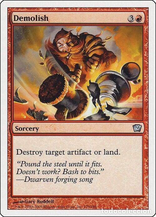 Trading Cards: Carta MTG-Frantumare-Nona Edizione-N.179-ITA-EX- - Magic the Gathering