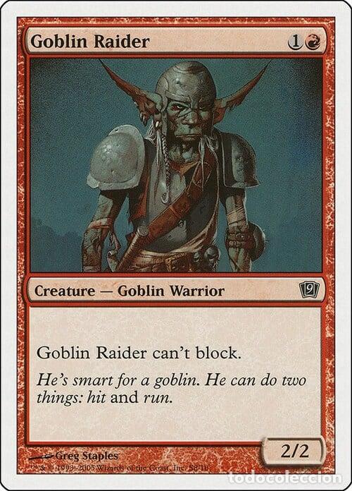 Trading Cards: Carta MTG-Predone Goblin-Nona Edizione-N.194-ITA-Good- - Magic the Gathering