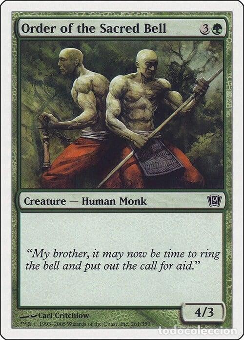 Trading Cards: Carta MTG-Ordine della Sacra Campana-Nona Edizione-N.268-ITA-EX- - Magic the Gathering