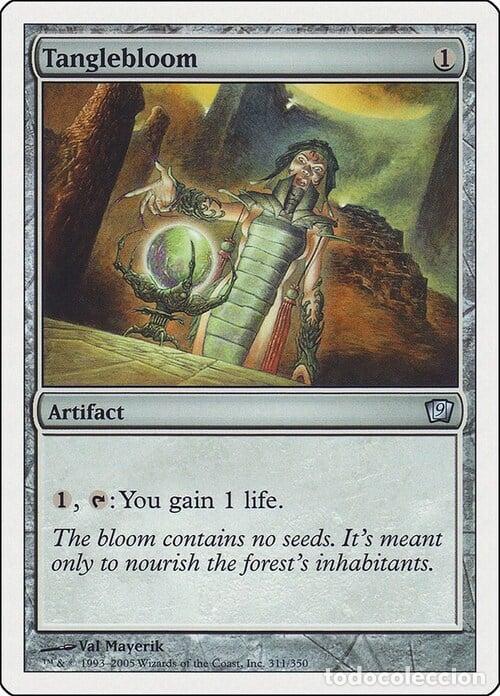 Trading Cards: Carta MTG-Germoglio del Groviglio-Nona Edizione-N.311-ITA-EX- - Magic the Gathering