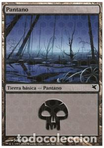 Trading Cards: Carta MTG-Palude (V.11)-Salvat-Hachette-N.21-60-ITA-EX- - Magic the Gathering