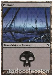 Trading Cards: Carta MTG-Palude (V.19)-Salvat-Hachette-N.36-60-ITA-EX- - Magic the Gathering