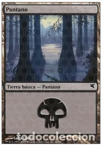 Trading Cards: Carta MTG-Palude (V.24)-Salvat-Hachette-N.56-60-ITA-EX- - Magic the Gathering