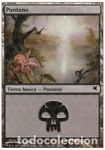Trading Cards: Carta MTG-Palude (V.22)-Salvat-Hachette-N.47-60-ITA-EX- - Magic the Gathering