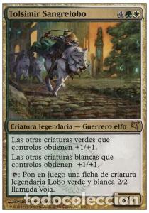 Trading Cards: Carta MTG-Tolsimir Sanguelupo-Salvat-Hachette-N.001-ITA-EX- - Magic the Gathering