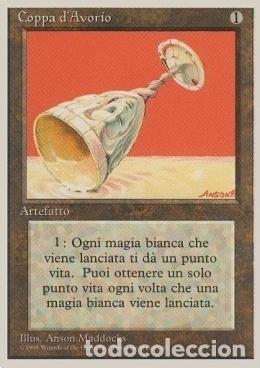 Trading Cards: Carta MTG-Coppa d'Avorio-Foreign White Bordered-N.327-ITA-EX- - Magic the Gathering