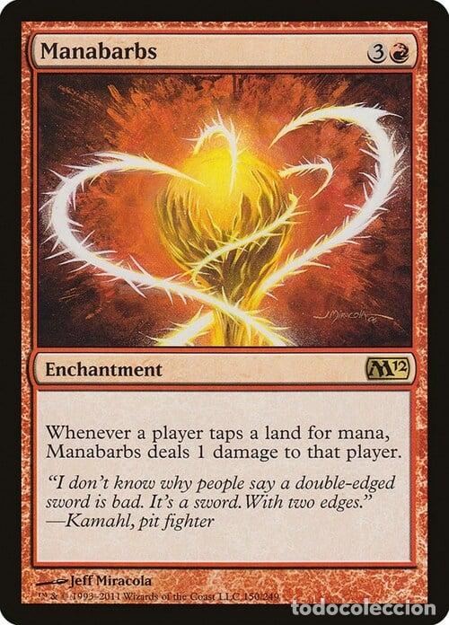 Trading Cards: Carta MTG-Mana Spinato-Set Base 2012-N.156-ITA-EX- - Magic the Gathering