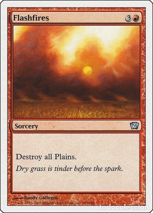 Trading Cards: Carta MTG-Incendio-Nona Edizione-N.179-ITA-NM- - Magic the Gathering