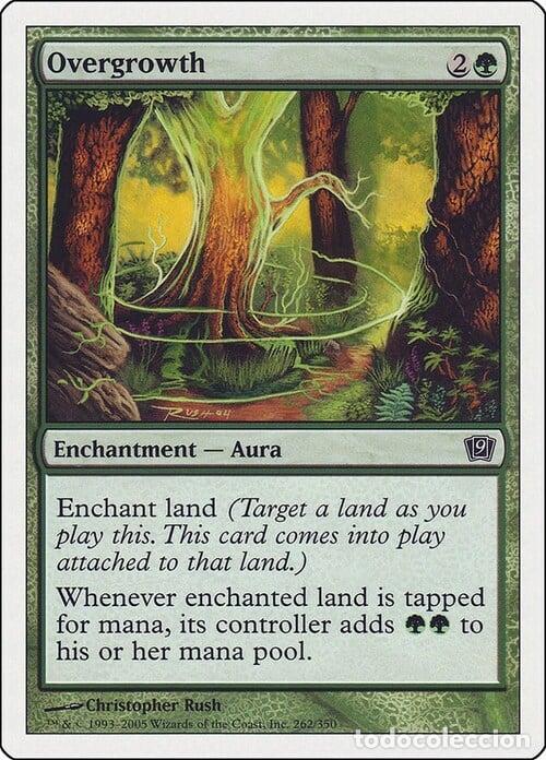 Trading Cards: Carta MTG-Vegetazione Rigogliosa-Nona Edizione-N.276-ITA-EX- - Magic the Gathering