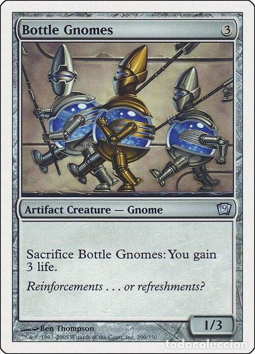 Trading Cards: Carta MTG-Gnomi della Bottiglia-Nona Edizione-N.311-ITA-Good- - Magic the Gathering