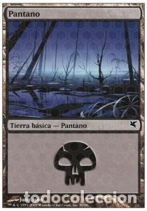 Trading Cards: Carta MTG-Palude (V.23)-Salvat-Hachette-N.48-60-ITA-EX- - Magic the Gathering