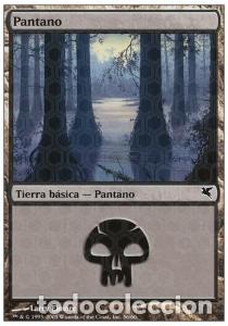 Trading Cards: Carta MTG-Palude (V.20)-Salvat-Hachette-N.45-60-ITA-EX- - Magic the Gathering