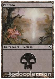 Trading Cards: Carta MTG-Palude (V.14)-Salvat-Hachette-N.24-60-ITA-EX- - Magic the Gathering