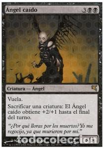 Trading Cards: Carta MTG-Angelo Caduto-Salvat-Hachette-N.049-ITA-EX- - Magic the Gathering
