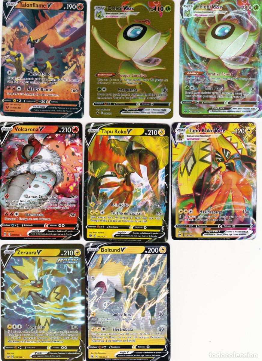 Trading cards: LOTE DE 8 CROMOS POK&Eacute;MON -DIFICILES- - Foto 1
