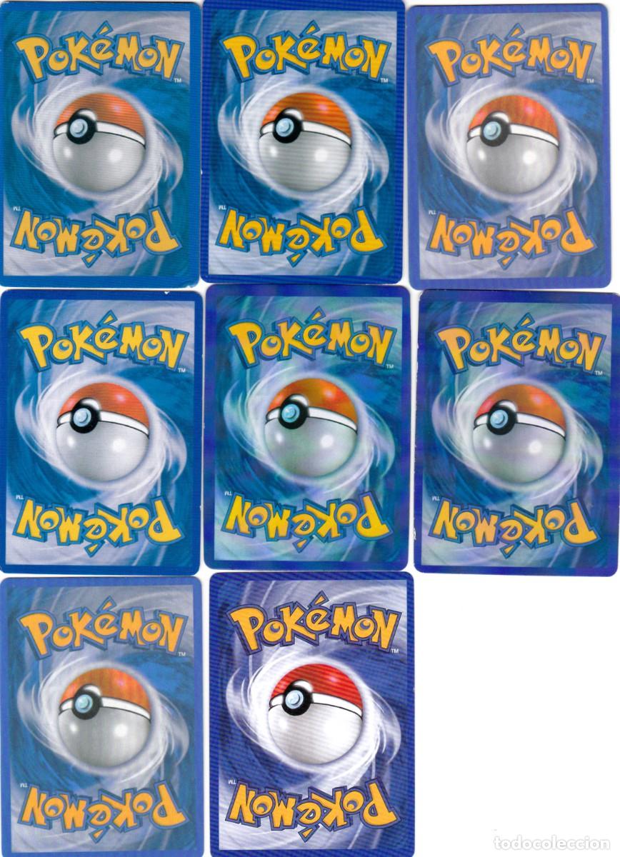 Trading cards: LOTE DE 8 CROMOS POK&Eacute;MON -DIFICILES- - Foto 2