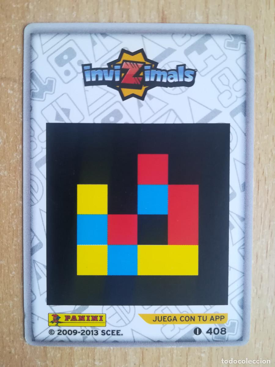 Trading cards: Invizimals 2013 N&ordm; 408. Martillo &eacute;pico. Vector - Panini. - Foto 2
