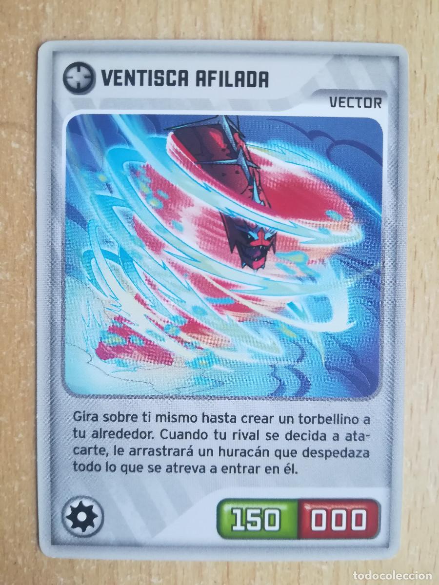 Trading cards: Invizimals 2013 N&ordm; 422. Ventisca afilada. Vector - Panini. - Foto 1