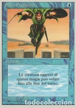 Trading Cards: Carta MTG-Salto Prodigioso-Foreign White Bordered-N.079-ITA-Good- - Magic the Gathering